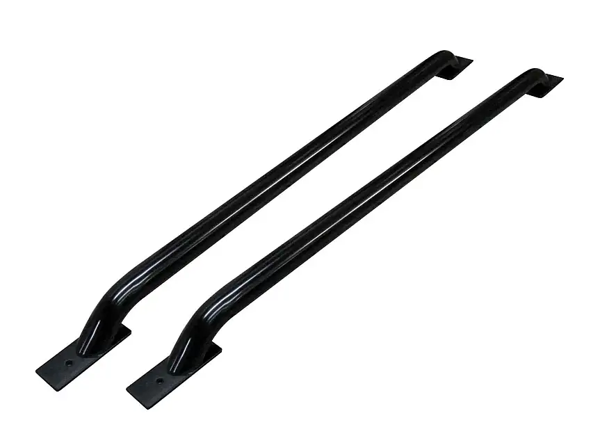 Go Rhino Stake Pocket Bed Rail - Black Powdercoat for 07-13 Chevrolet Silverado 1500, 07-13 GMC Sierra 1500 8039B
