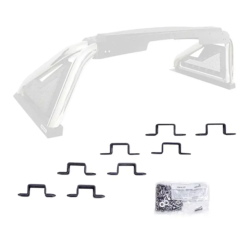 Go Rhino Sport Bar 2.0 Three-Inch Cube Light Bracket Kit - Textured Black for selected Chevrolet, Dodge, Ford, GMC and Toyota models 968301T