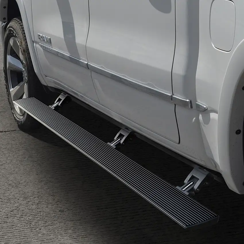 Go Rhino RealTruck VoltStep Electric Running Board Kit - Textured Black for 19-26 Ram 1500 20436680PC
