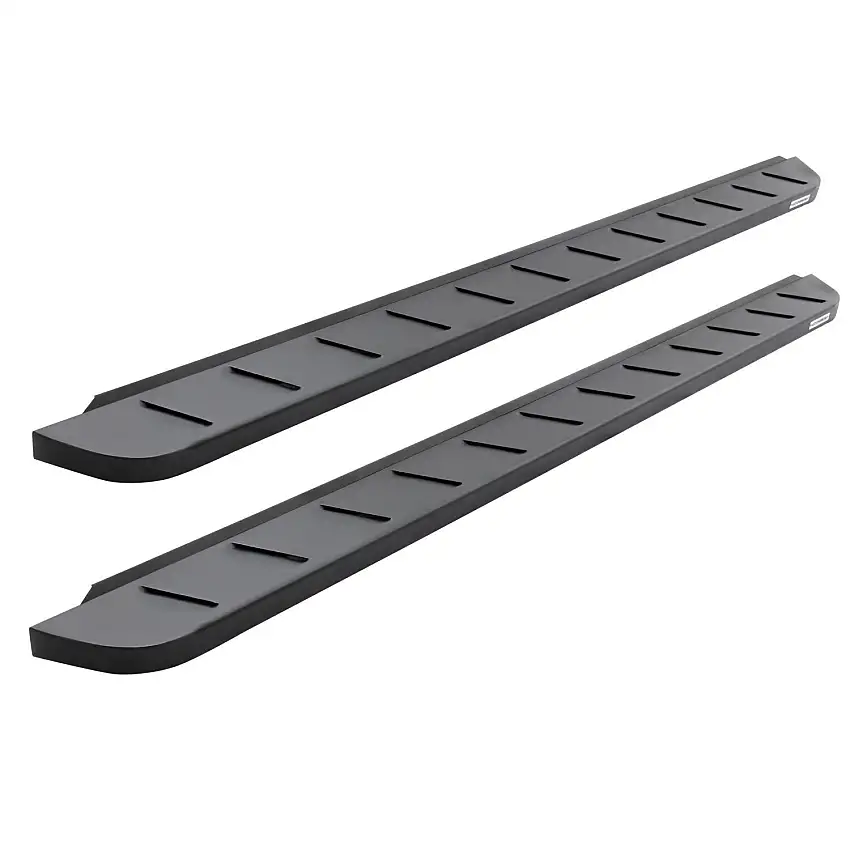 Go Rhino RB10 Running Boards with Mounting Brackets, 1 Pair Drop Steps Kit for 17-26 Ford F-250 Super Duty, 17-26 Ford F-350 Super Duty 63441734810PC