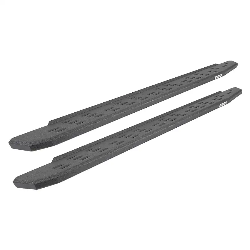 Go Rhino RB30 Running Boards with Mounting Bracket Kit - Protective Bedliner Coating for 15-26 Chevrolet Colorado, 15-26 GMC Canyon 69623580T