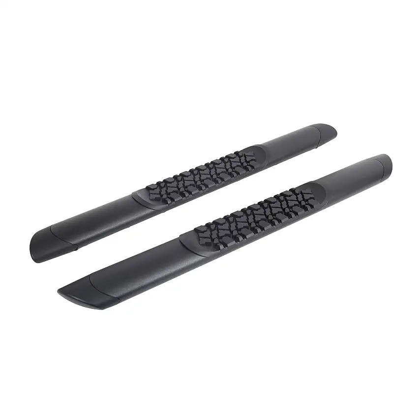 Go Rhino V3 Series Aluminum Side Steps with Mounting Brackets - Textured Black for 07-17 Jeep Wrangler, 2018 Jeep Wrangler JK V3492652T