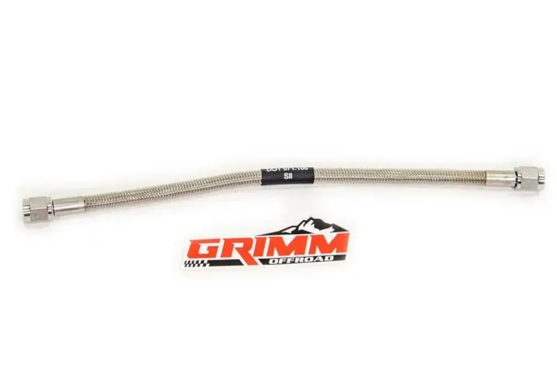 Grimm Offroad Stainless Steel Braided Air Hose 12in | 10054
