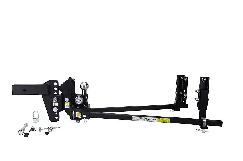 Weigh Safe TrueTow Heavyweight WDH - 6" Drop, 2.5" Shank - 18,500 GTW w/Lock Set TTHW6-2.5-SET