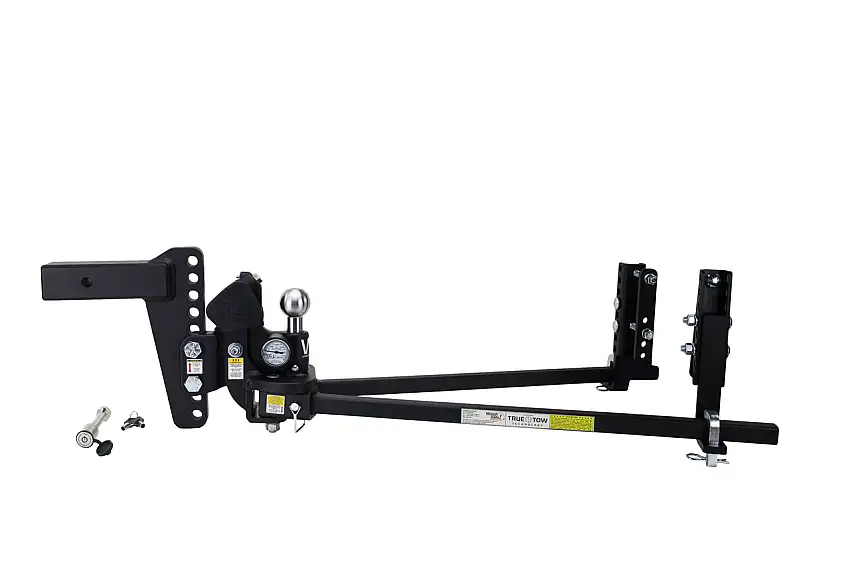 Weigh Safe TrueTow Heavyweight WDH - 8" Drop, 2" Shank - 18,500 GTW w/Hitch Pin Lock TTHW8-2-KA