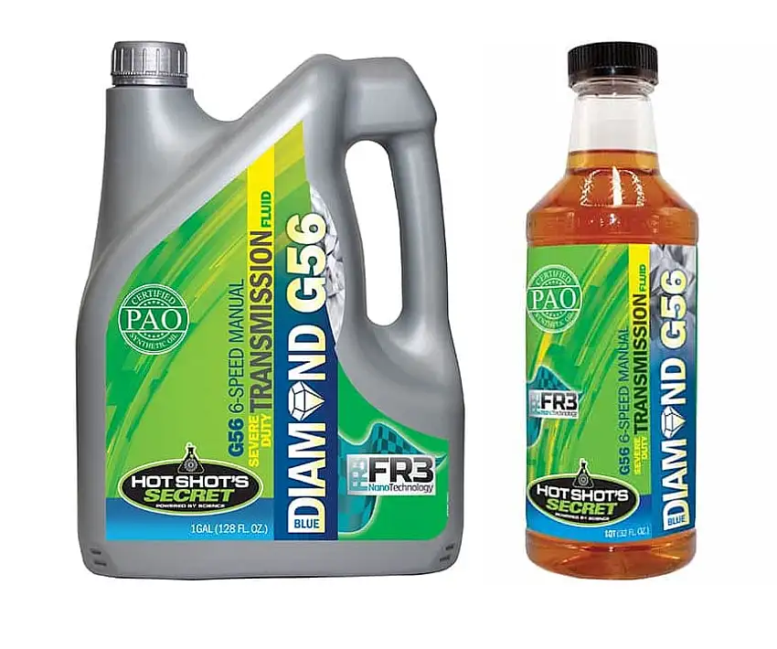 Hot Shot's Secret Blue Diamond G56 6-Speed Manual Transmission Fluid 05.5-18 Dodge 5.9L / 6.7L Cummi