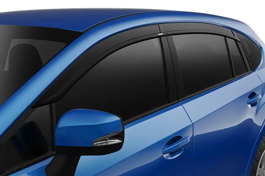 Husky Liners 2854158 Low Profile Ventvisor Deflector; Smoke; Outside Mount; 4 pc.