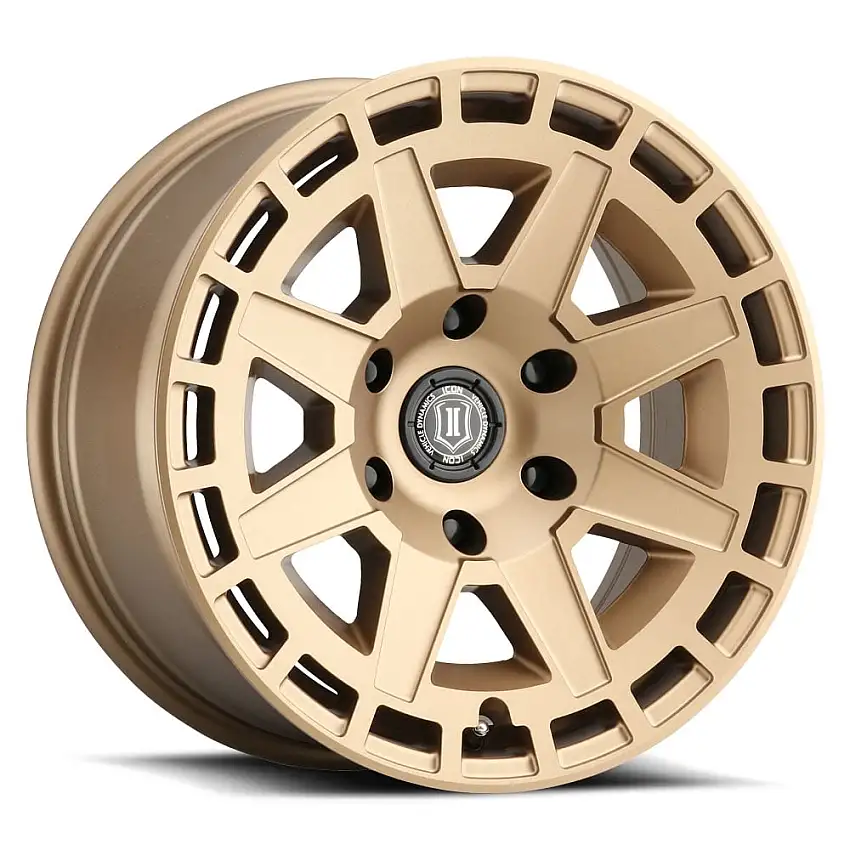 ICON Compass Wheels | Satin Brass