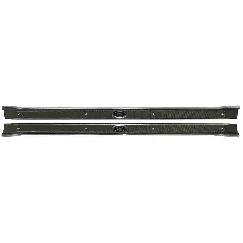 1964-67 GM A-Body Door Jamb Sill Plates Right and Left Pair