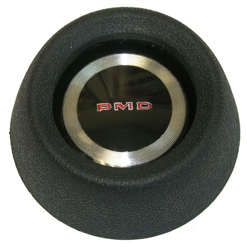 1969-70 Pontiac GTO, Firebird Sport Wood Steering Wheel Center Cap Black 1pc