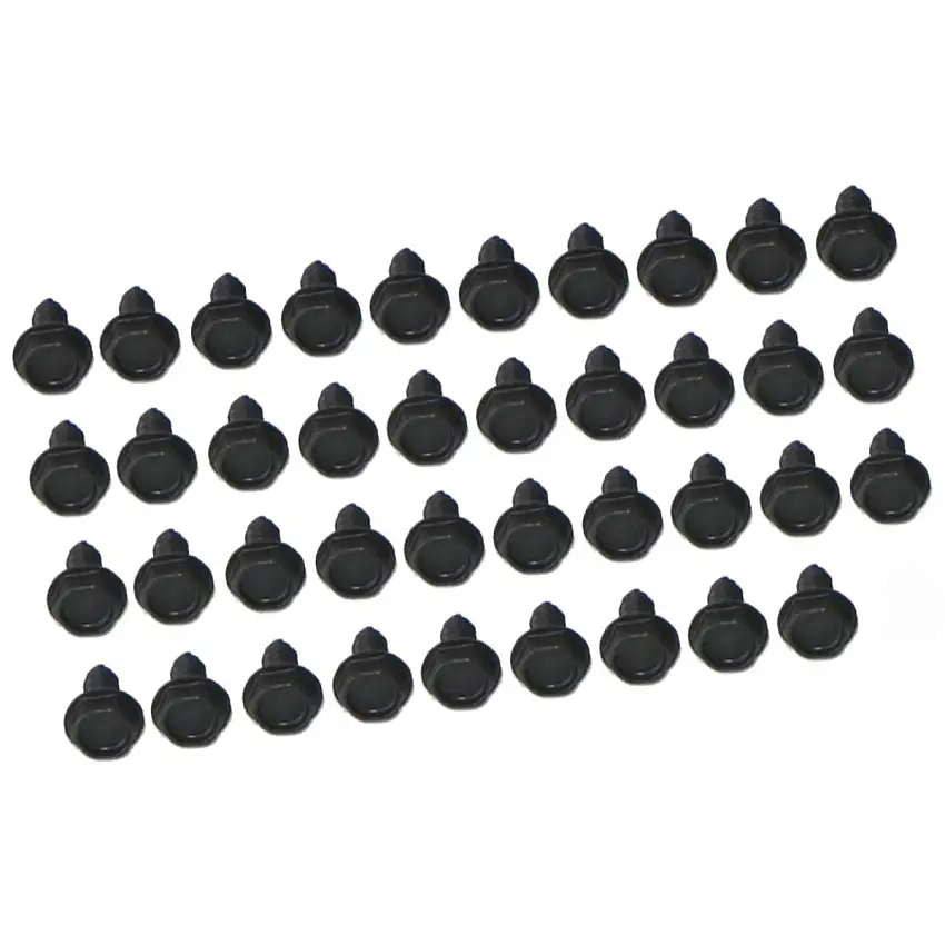 1971-72 Pontiac GTO HO Judge Ram Air Hood Pan Screws, Black 39pc