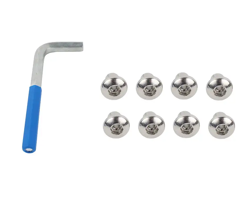 Kentrol Anti-Theft Door Nut Kit for 07-18 Jeep Wrangler JK, JKU 30713-