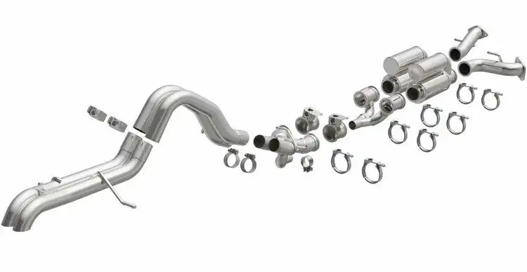 Magnaflow Overland Series Cat-Back Performance Exhaust System for 22-26+ Ford Bronco Raptor with 3.0L 19619