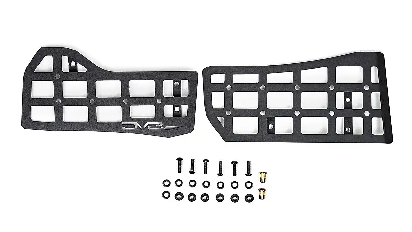 DV8 OffRoad Center Console MOLLE Panels for 18-25 Jeep Wrangler JL & Gladiator JT CCJL-01