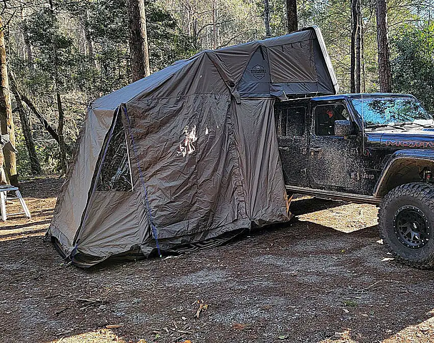 Overland Vehicle Systems Bushveld Annex for 4 Person Roof Top Tent 18089902
