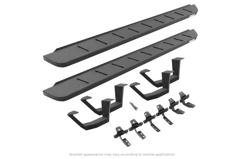2019-2025 RAM 1500 Go Rhino RB10 Running Boards with Drop Steps (Bedliner) | 6343068720T