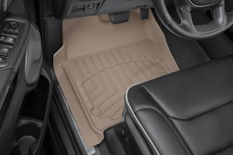 2019-2025 RAM 1500 WeatherTech FloorLiner HP Driver's Set (Tan) | 4514281IM