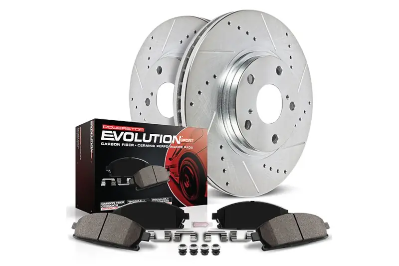 2019-2025 RAM 1500 Power Stop Z23 Evolution Brake Upgrade Kit Rear Set | K8184