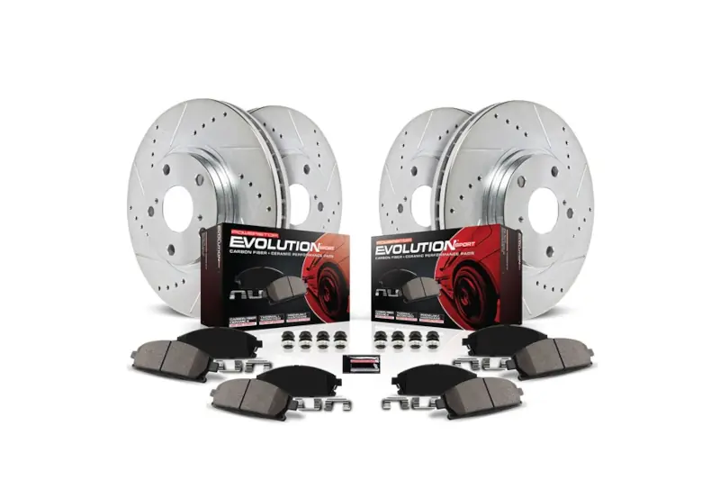 2019-2025 RAM 1500 Power Stop Z36 Evolution Brake Upgrade Kit Full Set | K8182-36