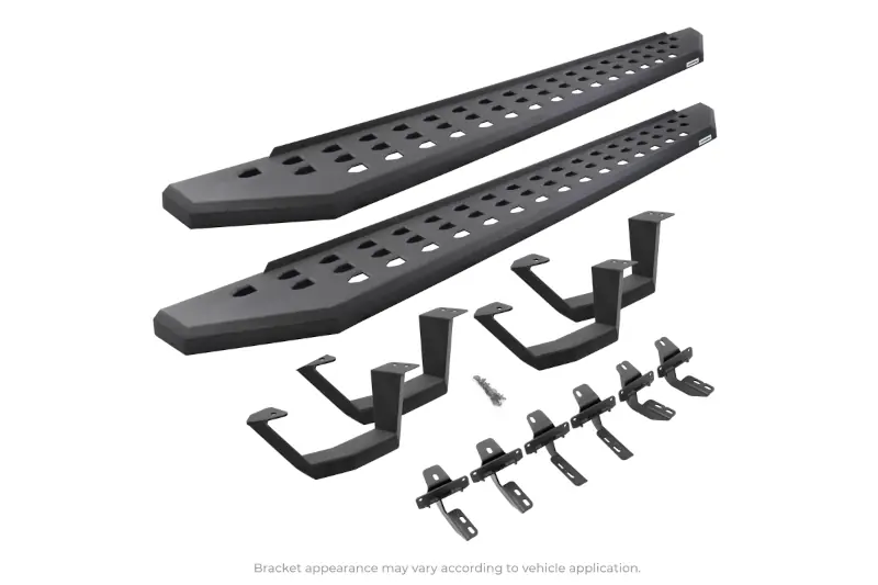 2019-2025 RAM 1500 Go Rhino RB20 Running Boards with Drop Steps (Textured) | 6943068720PC