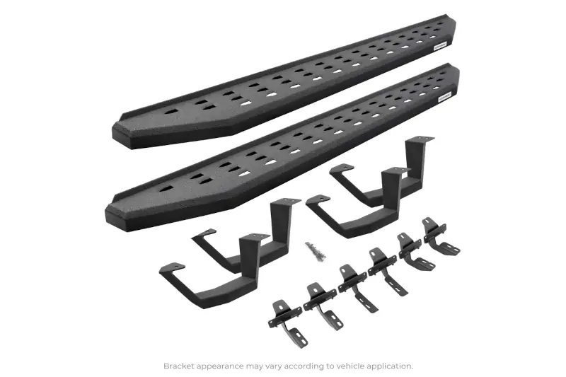 2019-2024 RAM 1500 Go Rhino RB20 Running Boards w/ Drop Steps (Bedliner) 6943068720T