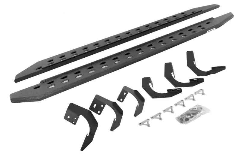 2019-2025 RAM 1500 Go Rhino RB20 Slim Line Running Boards (Bedliner) | 69430687ST