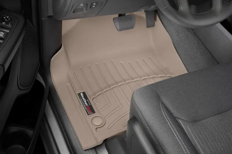 2019-2024 RAM 1500 WeatherTech FloorLiner 1st Row Set (Tan) | 4514281