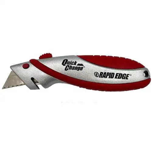 Rapid Edge® Quick Change Heavy-Duty Utility Knife with Soft Comfort Grip