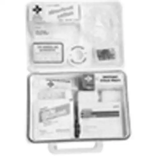 First Aid Kit, 25 Person, Metal Box