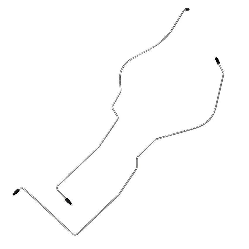 1965 Buick Special Skylark V8 Powerglide Bottom Port Radiator Trans Cooler Lines 2pc, Stainless