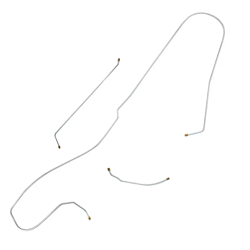 1956 Buick Special/Century V8 122" WB 5/16" Main Fuel Lines 3pc, Stainless