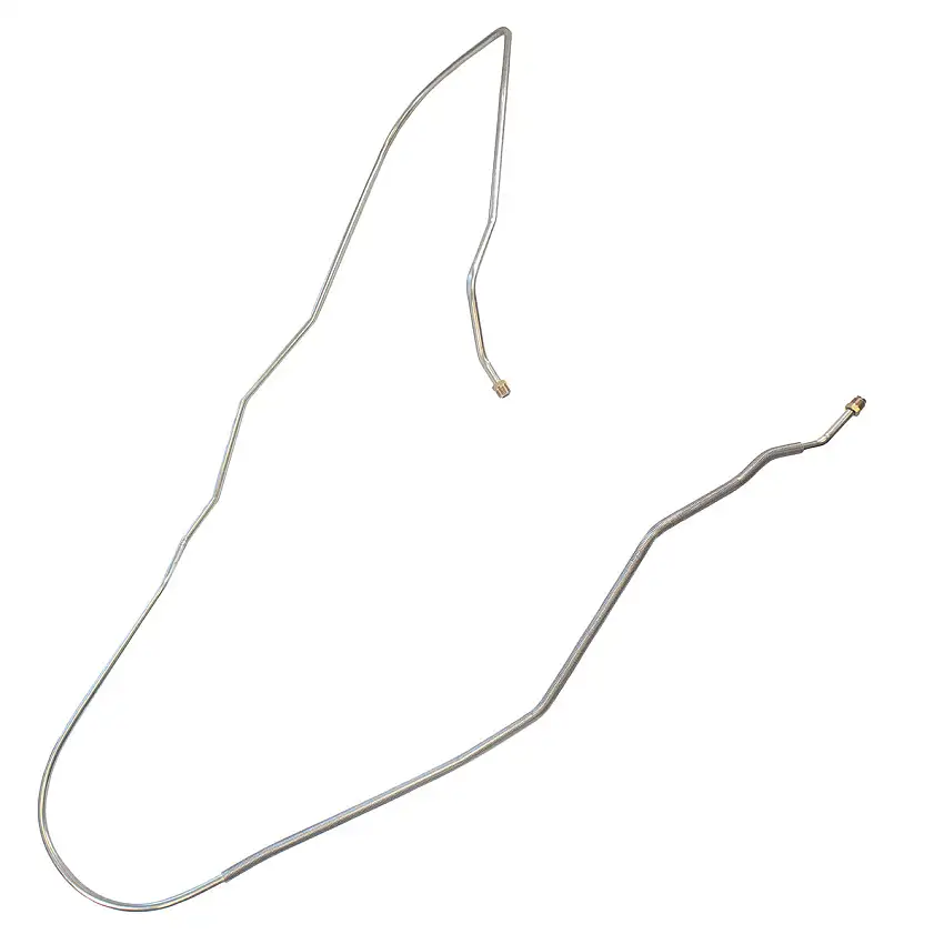 1955-57 Chevrolet Bel Air Oversized 1/2" Main Fuel Line (Outside Frame Routing) 1pc, Stainless