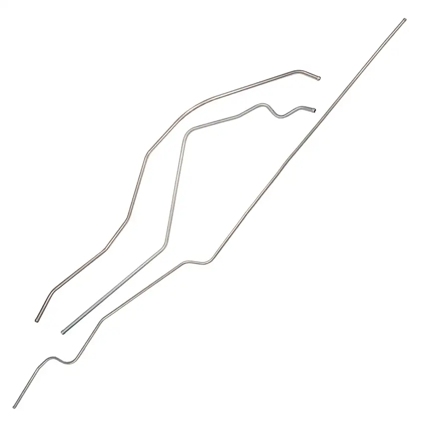 1958 Chevrolet Impala (Under Rocker Routing) 3/8" Main Fuel Lines, 3pc, Stainless