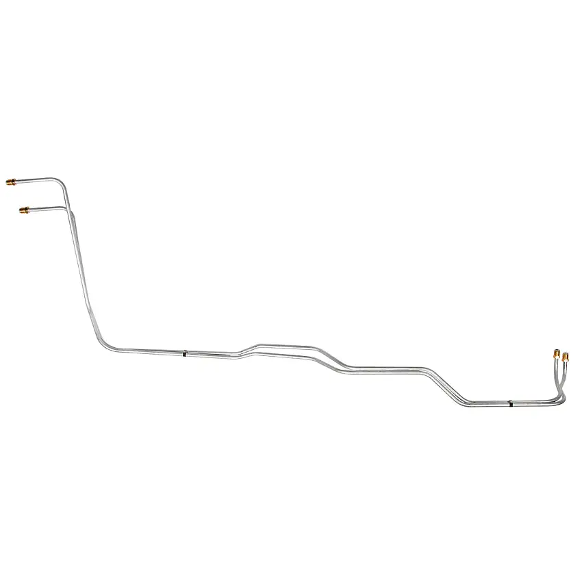 1967-68 Chevrolet Impala V8 2SPD Powerglide (2" spacing @ radiator) 5/16" Trans Cooler Lines 2pc, Stainless