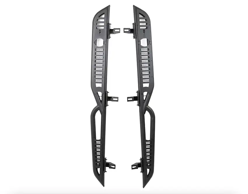 DV8 OffRoad OE Plus Side Steps for 18-25 Jeep Wrangler JL Unlimited 4-Door SRJL-08