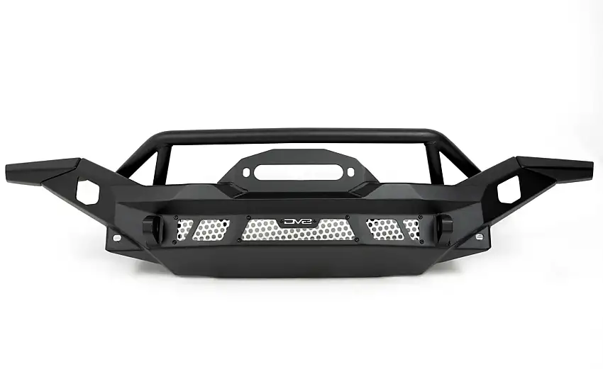 DV8 OffRoad MTO Series Front Bumper for 07-25 Jeep Wrangler JK, JL & Gladiator JT FBJL-12