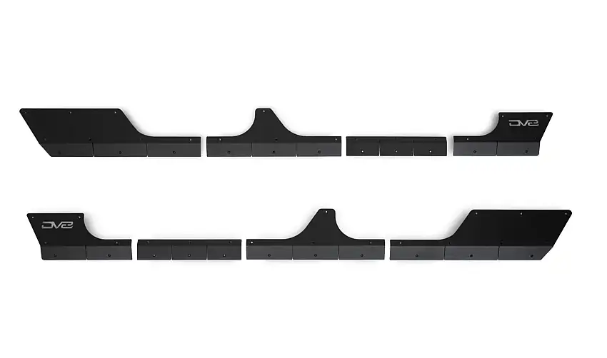 DV8 OffRoad Rock Skins for 20-25 Jeep Gladiator JT SRGL-09