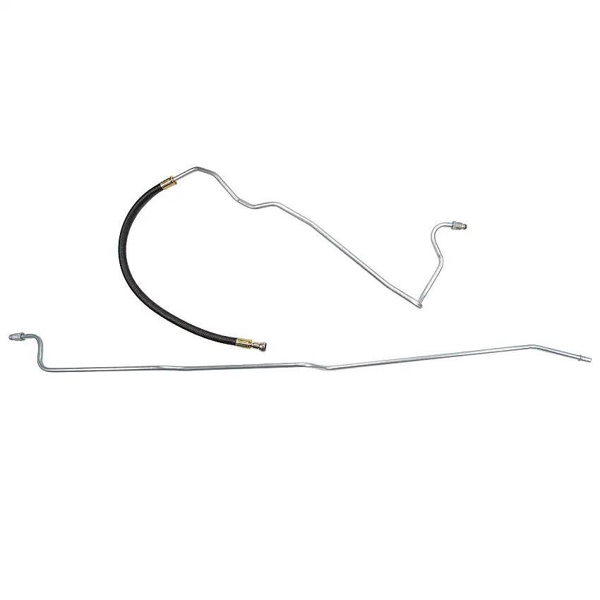 2000-05 Chevrolet/GMC S10/Sonoma 2WD 4.3L V6 FI Crew Cab Shortbed 3/8" Main Fuel Lines 2pc, Stainless