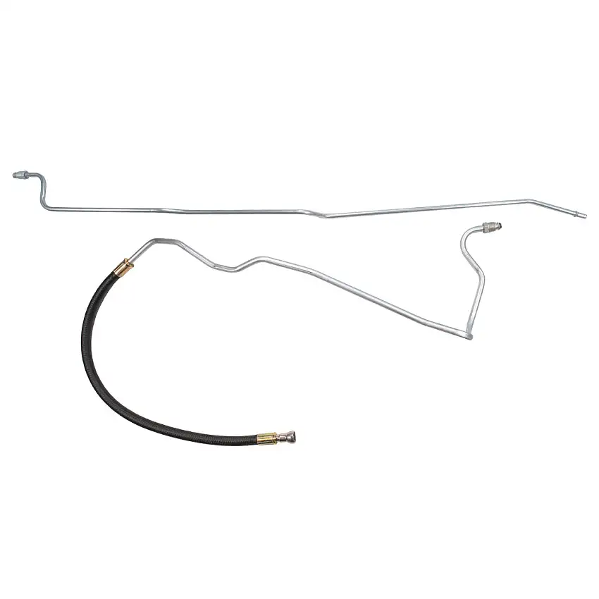 2001-05 Chevrolet/GMC S10/Sonoma 4WD 4.3L V6 FI Crew Cab Shortbed 3/8" Main Fuel Lines 2pc, Stainless