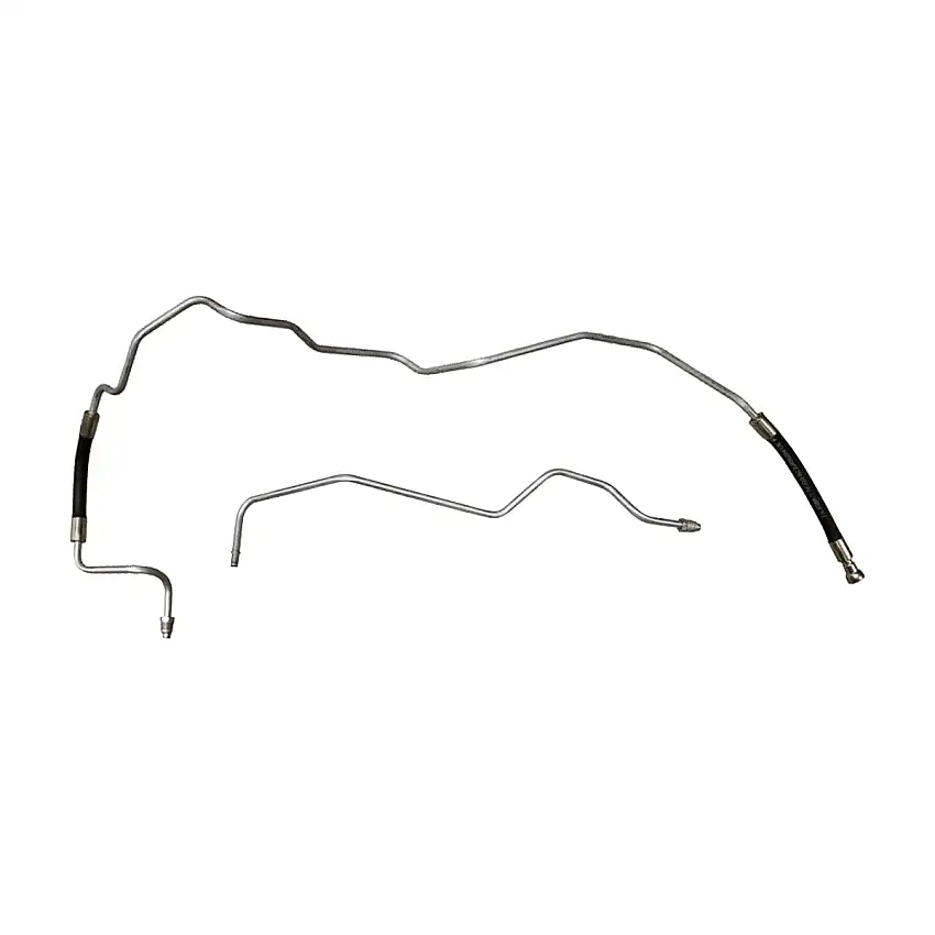 1999-04 Chevrolet/GMC 2500HD/3500 4WD 8.1L V8 Std. Cab Shortbed (w/Filter on Frame) 3/8" Main Fuel Lines 2pc, Stainless