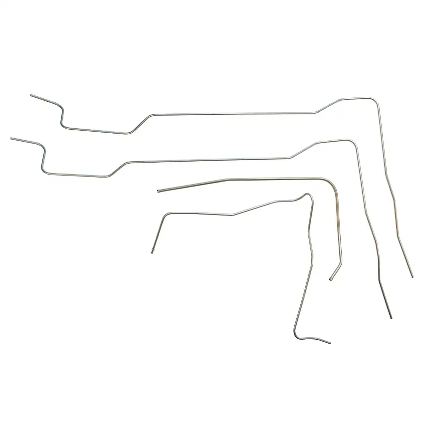 1976-79 Jeep CJ-7 Engine Vacuum Lines 4pc, 6cyl, Stainless