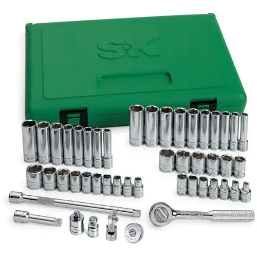 1/4 Inch 48 Pc Socket Set Frac/ Metric Standard/ Deep