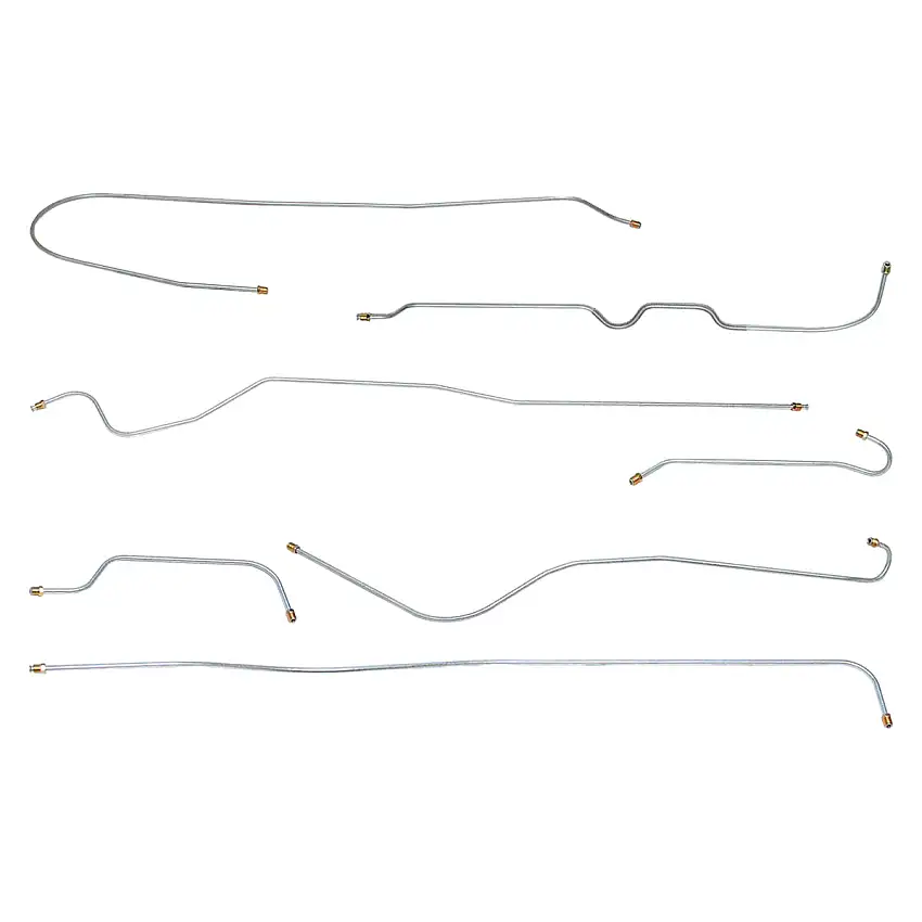 1940-46 Mercury Manual Drum Brake Line Kit, Stainless