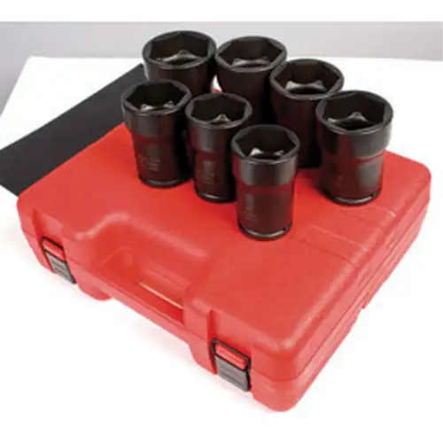 3/4 Inch Drive 7 Piece Truck Pinion Locknut Set