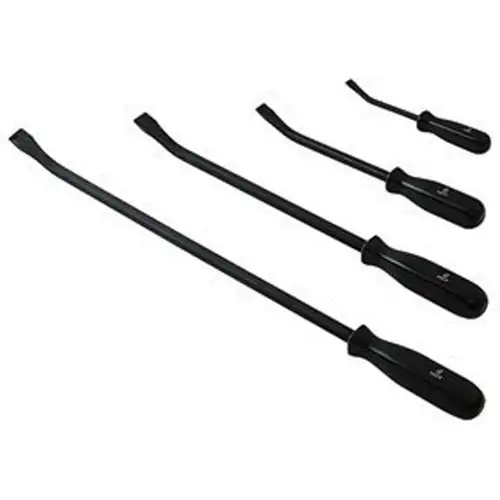 Pry Bar Set W/ Handles, 4 Pc