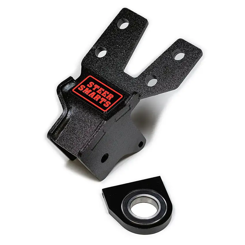 Steer Smarts YETI XD Sector Shaft Brace w/ Frame Side Track Bar Reinforcement Bracket for 18+ Jeep Wrangler JL & 20+ Gladiator JT 79041001-