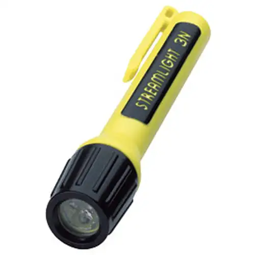 Flashlight, Propolymer, 3N, Yellow Body, 3 White Leds