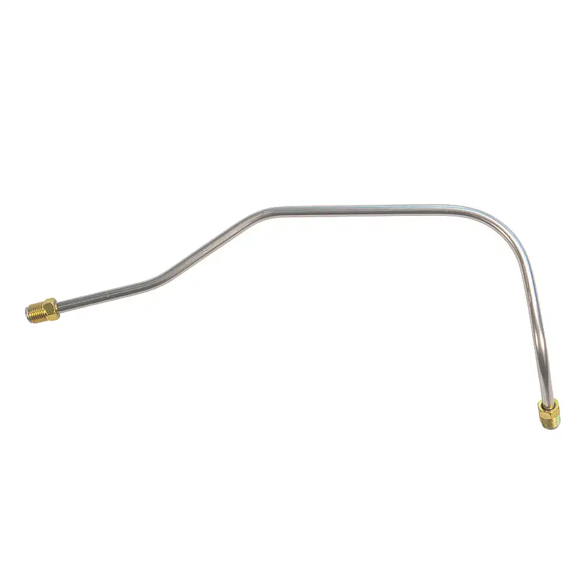 1950-52 Studebaker Champion 169.6CID I6 Pump to Carb Line 1pc, OE Steel
