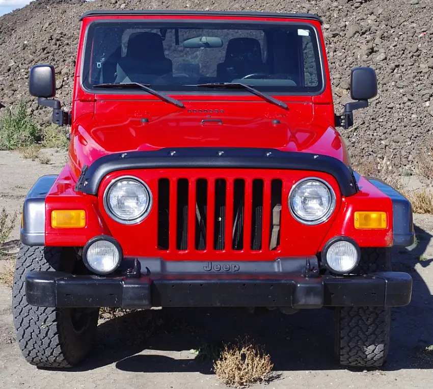 Focus Auto Design Hood Protector Tough Guard For 00-06 Jeep Wrangler TJ TG7W96