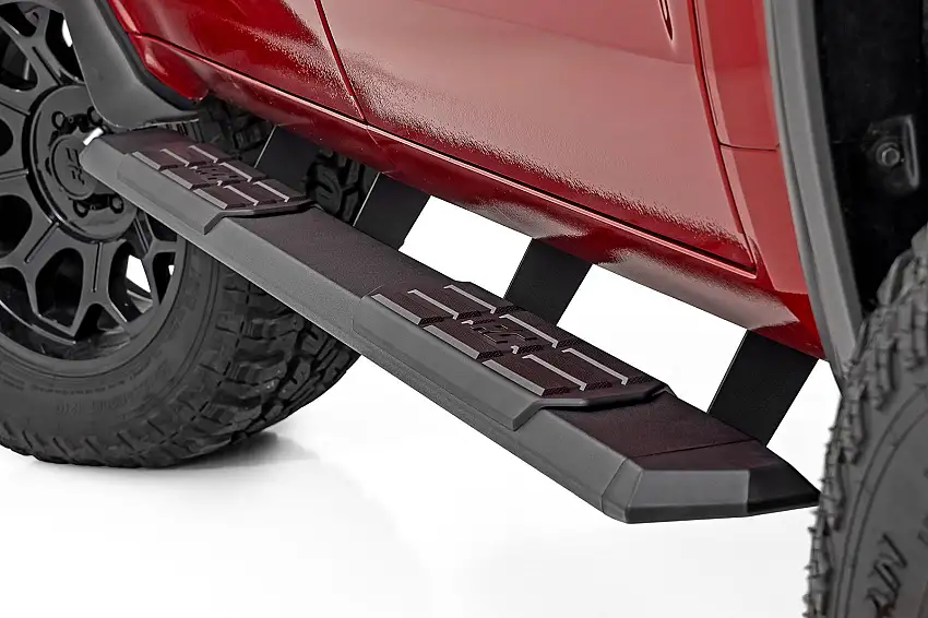 Rough Country TR2 Running Boards CrewMax For 2022-2026 Toyota Tundra 2WD/4WD 95000